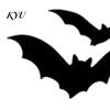 Waterproof Vinyl Decal for Trucks Flying Bat Car Rearview Mirror Stickers, PVC Decals Vehicle Versatile Surfaces Exterior Decoration, Halloween Theme