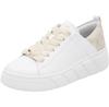 Women's Rieker W2602 White Ankle Boots