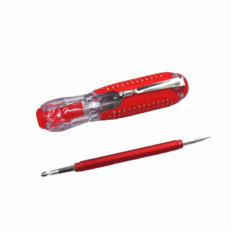 Electrician Insulated Screwdriver Set with Voltage Tester - Phillips & Flathead Tools