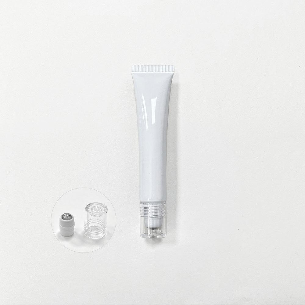 10g-30g Soft Tube Eye Cream with Three Roller Balls & Stainless Steel Roller Ball Bottle