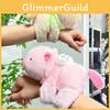 Cute Capybara Plush Stress Relief Toy Wristband Accessory For Road Bike Enthusiasts