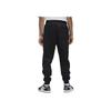 Jordan Logo Print Drawstring Elastic Waist Mid-Rise Joggers Men Bottoms Black DQ7341-010