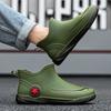 Short Rain Shoes Summer Parent-child Waterproof, Non-slip and Wear-resistant Sea Fishing Shoes Men Wear Rain Boots