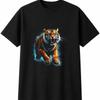 Detailed Bengal Tiger Wildlife Mens Womens T-Shirt Unisex Novelty Gift Tee Funny