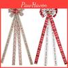 Premium Quality Holiday Bow Decor With Red And White Letters For Festive Walls