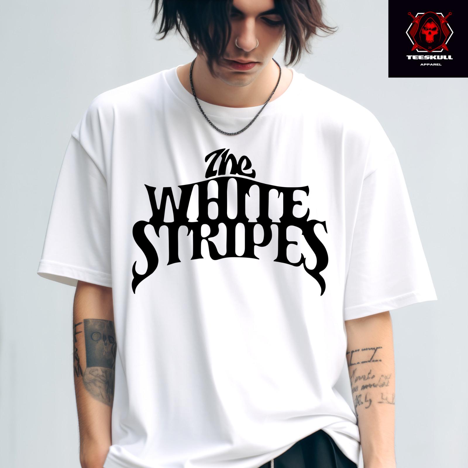 

26 The White Stripes Indie Punk Rock Band Tee Unisex Cotton T-SHIRT S-3XL Unisex T-Shirt XXXXL