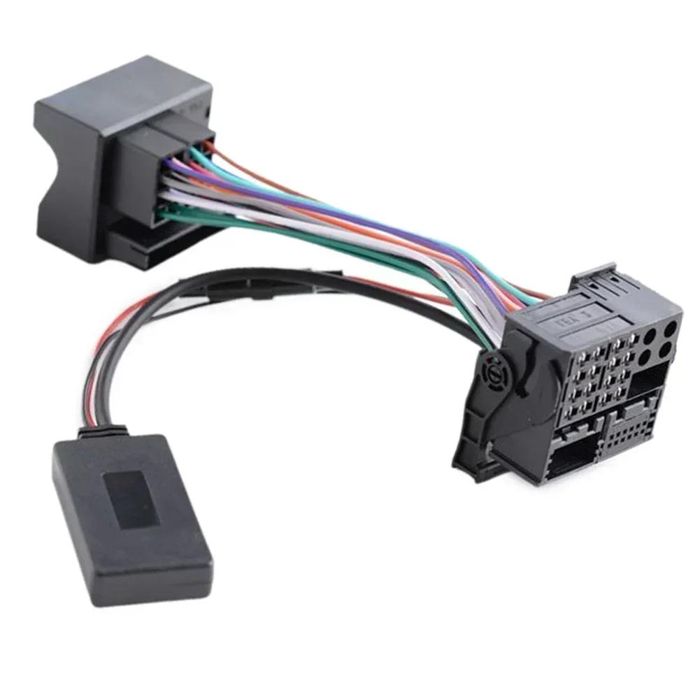 Modul adaptor auto compatibil BT pentru BMW E39 E46 Seria 3 Unitate adaptor cablu auxiliar radio stereo 27CM Cablu audio 5-12V