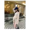 Korean Style Tie-Waist Long-Sleeved Off-Shoulder T-Shirt for Women - Autumn Edition