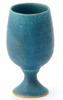 Shigaraki Ware Hechimon Goblet, Lager, Blue Glaze