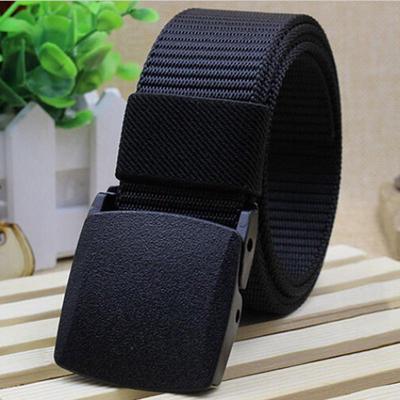 Sports de plein air pour hommes Ceinture en nylon tactique militaire Toile Web Ceinture éblouissante