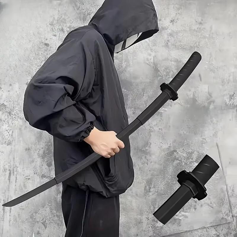 Knife Pink Black Gravity Retractable Toy Katana Sword Decompression Toy Cosplay Props Birthday Gift for Friend