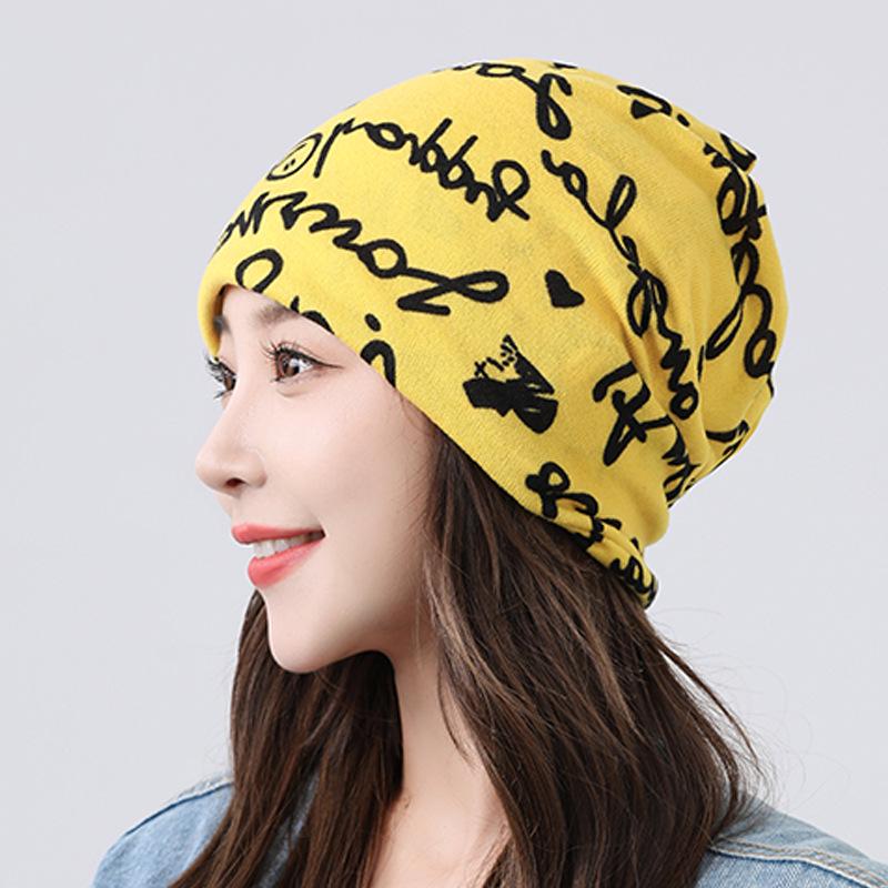Autumn & Winter Multifunctional Double-Layer Twisted Neck Scarf Hat Mask