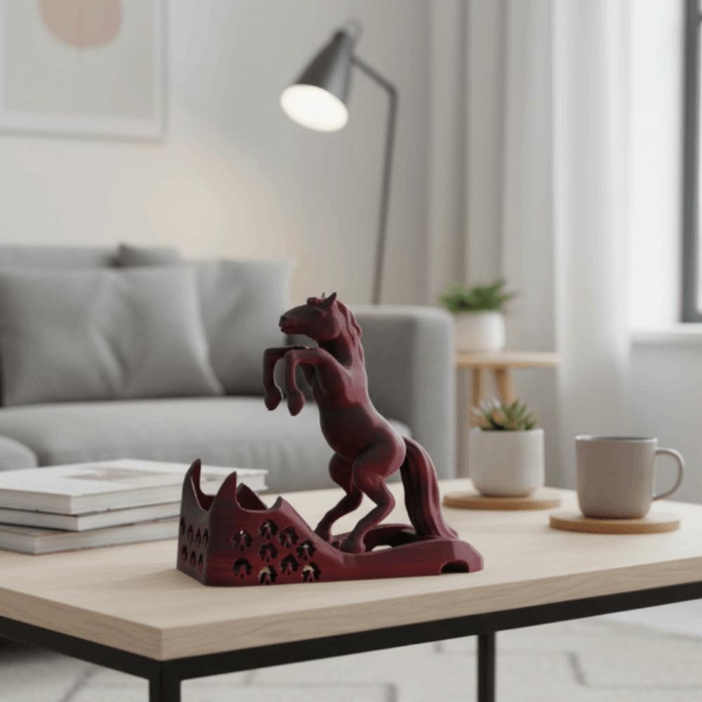 Anti-slip Horse Mobile Phone Stand Figure Toys Cell Phone Bracket  Desk Decor