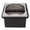 Removable Container Coffee Knock Box Large Capacity Grounds Disposal Container  For Coffee Bar