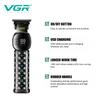 VGR V-185 Men's Hair Clipper Body Hair Trimmer USB Pusher Powerful with LED Intelligent Digital Display Pusher Home Razor Shaver Oil Head Clipper