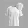 Women's Solid Color Casual Loose Fit Short Sleeve Crew Neck T-Shirt Oversized Streetwear Basic Top