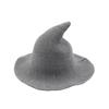 Hats: Witch hats, pointed tops, large brim hats, cotton yarn knitted wizard hats, top hats, foldable bowl hats, bucket hats