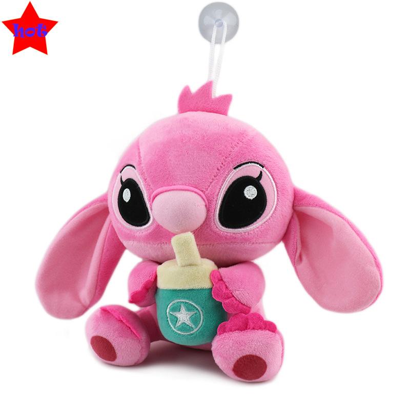 Bambola Peluche Stitch Animale di Peluche Cartone Animato Aliena Regalo Creativo Cuscino Morbido Carino per Coppie
