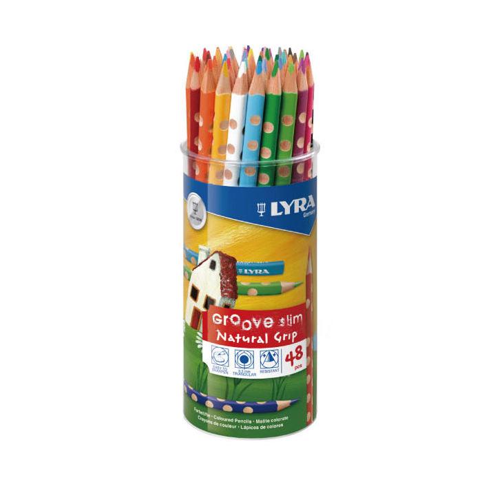 LYRA Triangular Grip Colored Pencils - 24/36 Colors for Kids  Art & Drawing HB