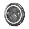 Set: Phare LED 7" + Adaptateur H4-H13 phares avant