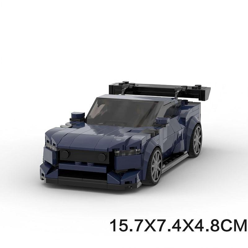 M Building Block Car Ford Mustang Boy Assembled Building Block Compatible Diy Speed Car Model