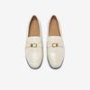 BASTO British Slip-On Loafers Women Single Shoes