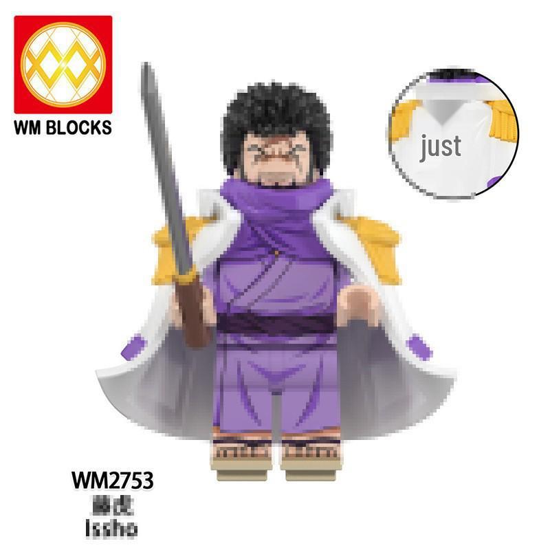 Anime Series WM6187 Green Bull Sengoku Building Blocks Figure Toy