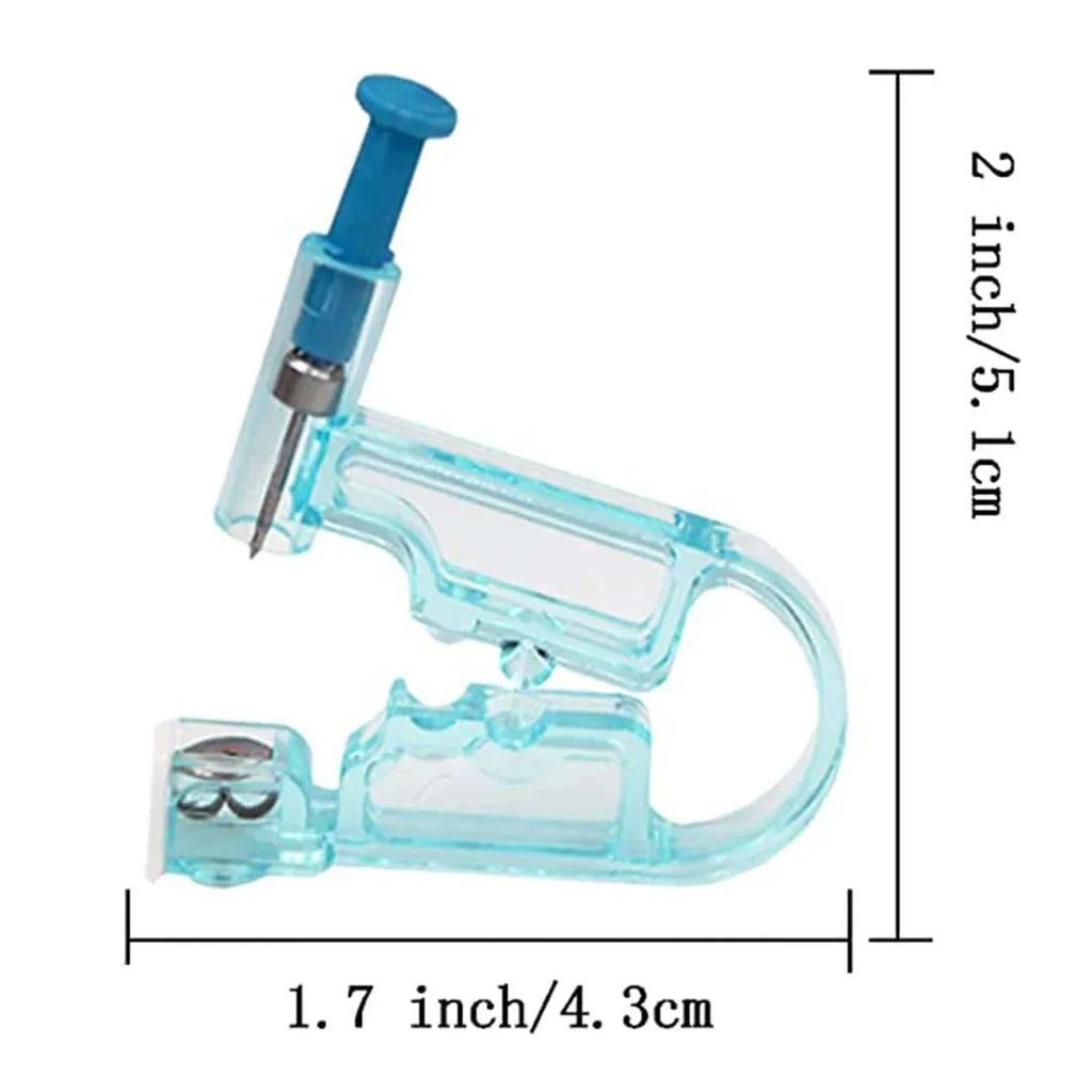Kit pistol de piercing ureche de unică folosință cu suport Sănătos Sigur Instrument Mașină Piercer Ureche Nas Steril Bijuterii Corp Fără Inflamație
