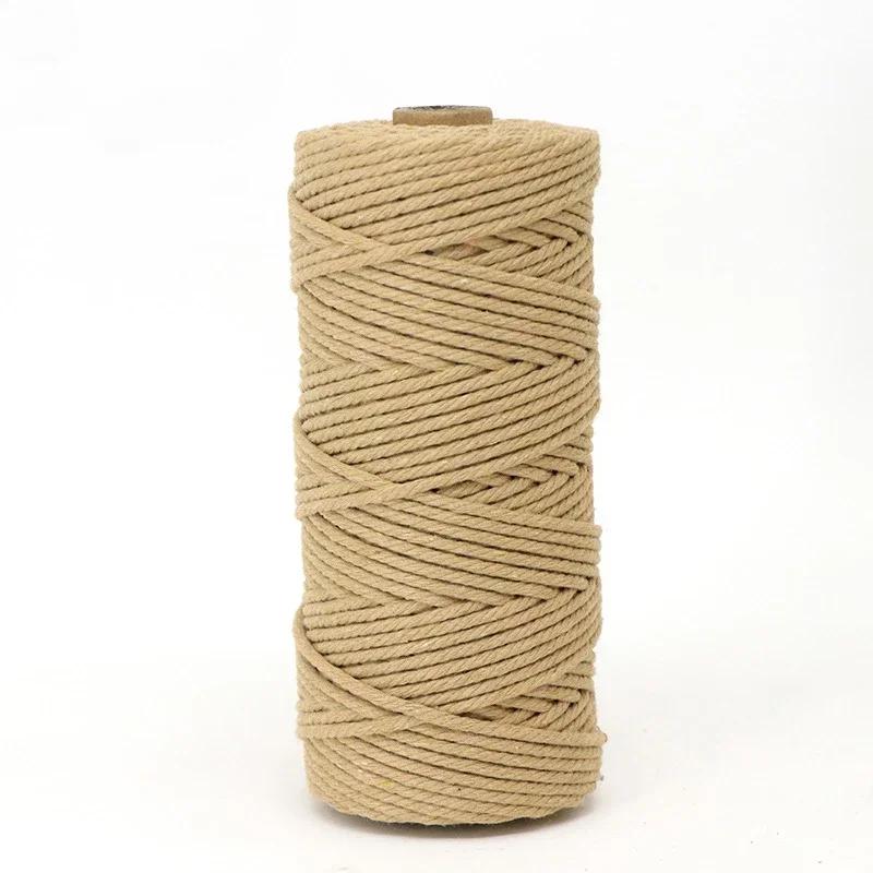 100m Roll Natural Raffia Straw Yarn Soft Paper Threads Premium Material for Handmade Knitting Crocheting Summer Sunhat Beach Bag