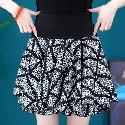 Printed Ruffled Korean Version Short