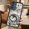 Phone Case: 2D flat, suitable for Samsung Galaxy A34 A35 M05 M06 S20 S22 S21 FE Plus 5G protective cases, hoodie little penguin, perfect holiday gift 