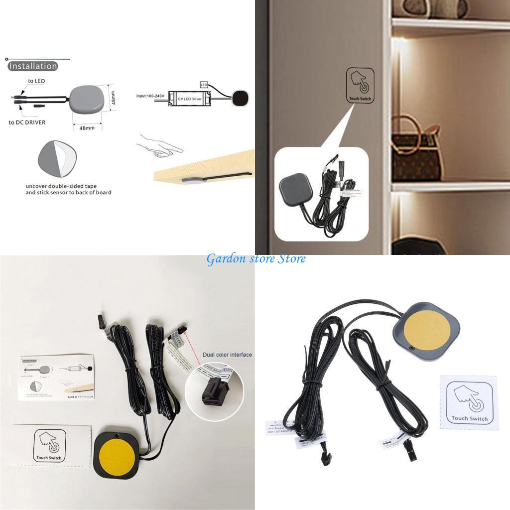 B0KB LED Touchs Switches Invisible Penetration Cabinet LED Switches