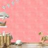 Wallpaper Stars background coral, center coral for Living Room and Bedroom 50x1000