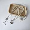 Korean Pearl Chain Stylish Accessories Phone Lanyard Beaded Charm Crossbody Bag Chain