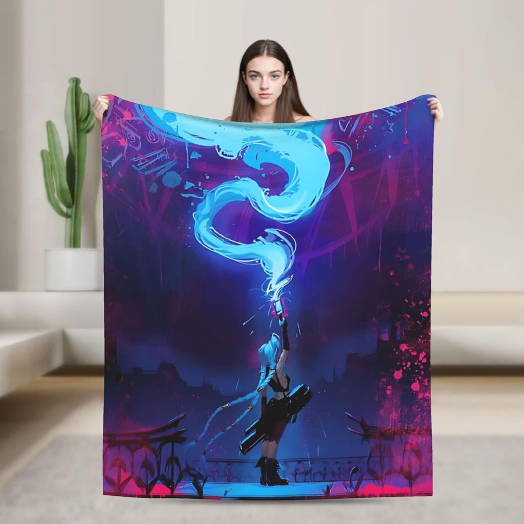 Hollow Knight Game Warm Soft Blankets Travel Plush Throw Blanket Street Trend Living Room Flannel Bedspread Sofa Bed Cover