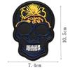 Handmade Punk Skull Embroidered Patches for Clothing, Shoes, Hats, and Bags