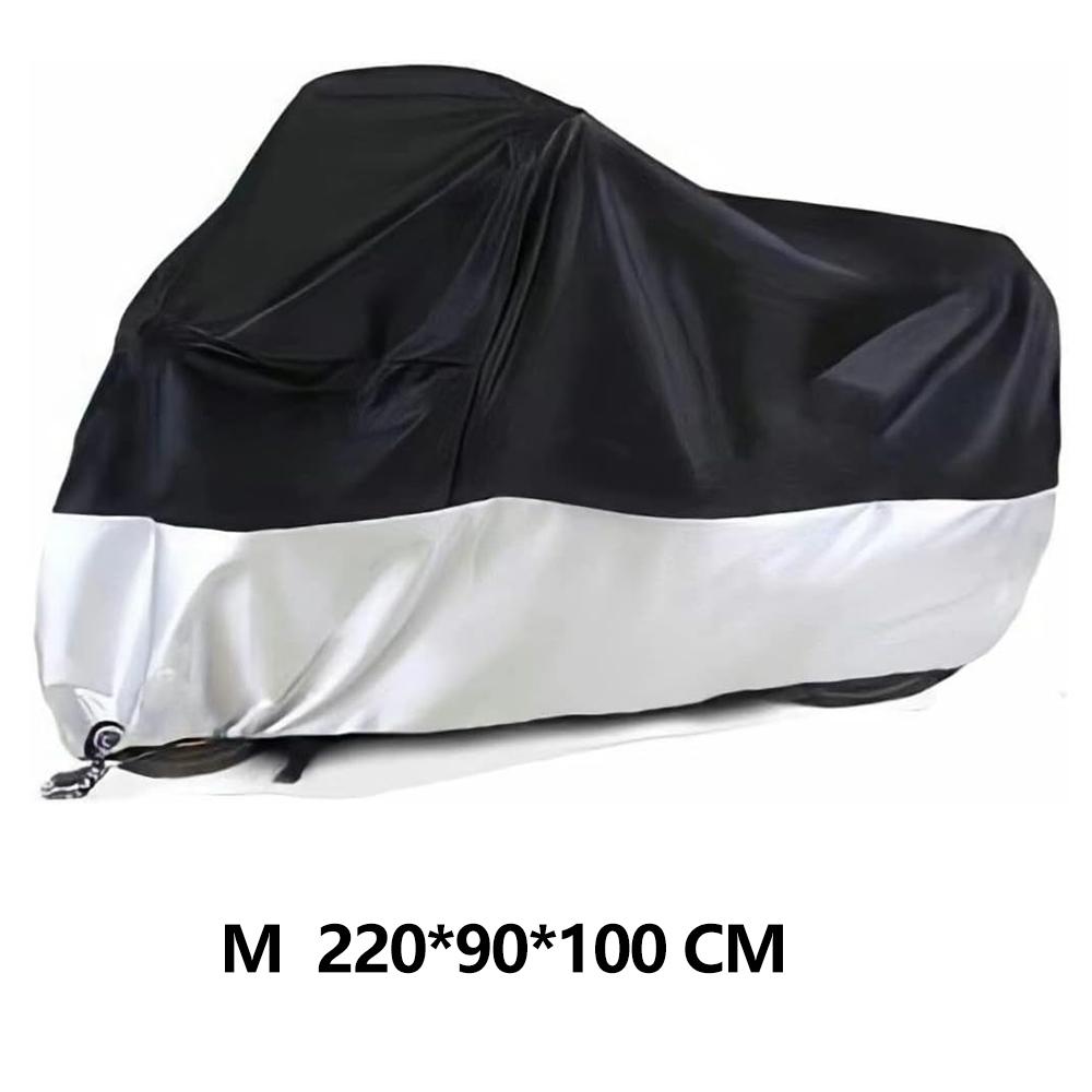 

Чехол для мотоцикла Водонепроницаемый всесезонный пылезащитный УФ-защитный чехол для скутера для улицы и дома 190T износостойкий тканевый чехол для мотоцикла
