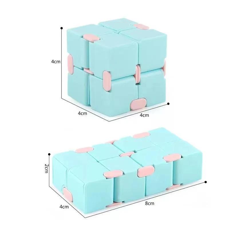 New Puzzle Cube Durable Exquisite Decompression Toy Infinity Magic Cube For Adults Kids Fidget Toys Antistress Anxiety Desk Toy