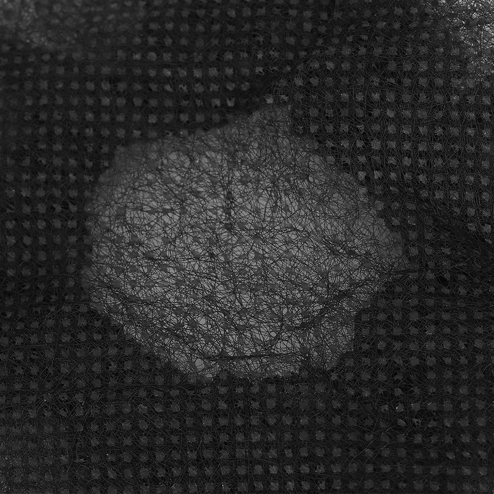 100 Stück Einweg-Vlies-Mikrofonabdeckung Zubehör für KTV Bühne Interview Zubehör(Rot und gelb )