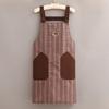New Waterproof Apron Stain-Resistant Oil-Proof Kitchen Smock Sleeveless Simple Hotel Restaurant Chef Barbecue Apron