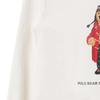 Polo Ralph Lauren Teddy Bear Letter Logo Pattern Long Sleeve T-Shirt Kids Tops Beige 323883620-008