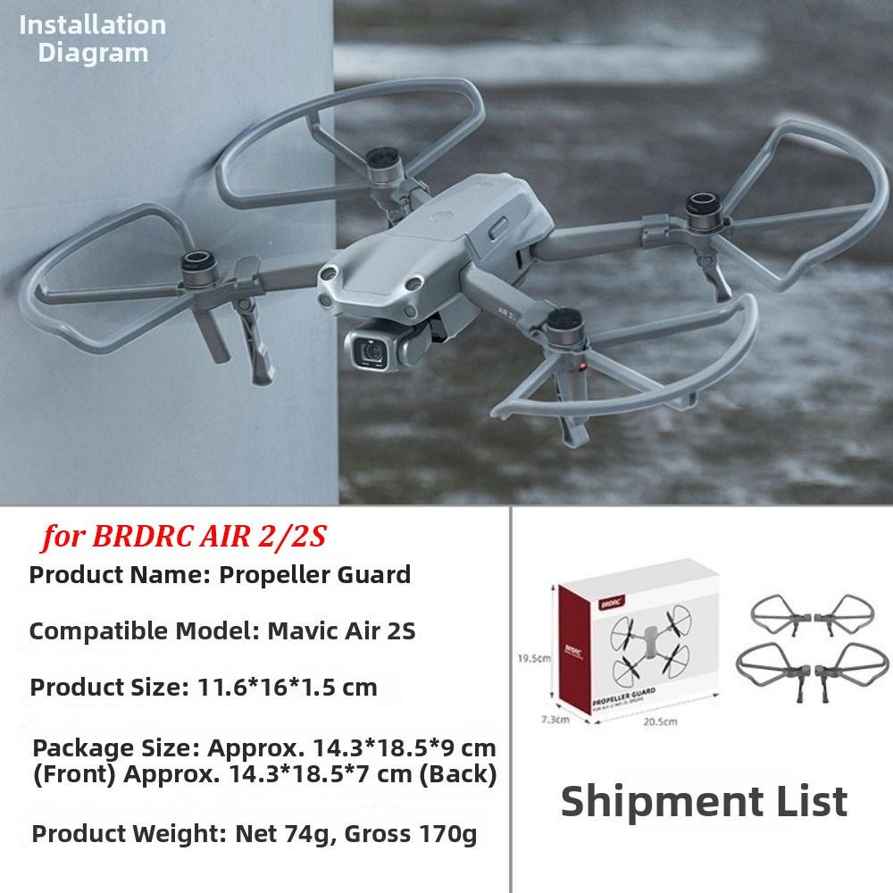 Propeller Guard Suitable for DJI MIN 3PRO Drone Protector Propeller Protection Ring 2/3/AIR2S/MINI 2 Propeller Protection Cover
