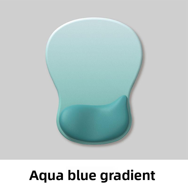 Bilek Koruyucu Mouse Pad Silikon Bilek Desteği Kademe Değişimli Basit Kalınlaştırılmış Kaymaz Ergonomik Bilgisayar Mouse Pad