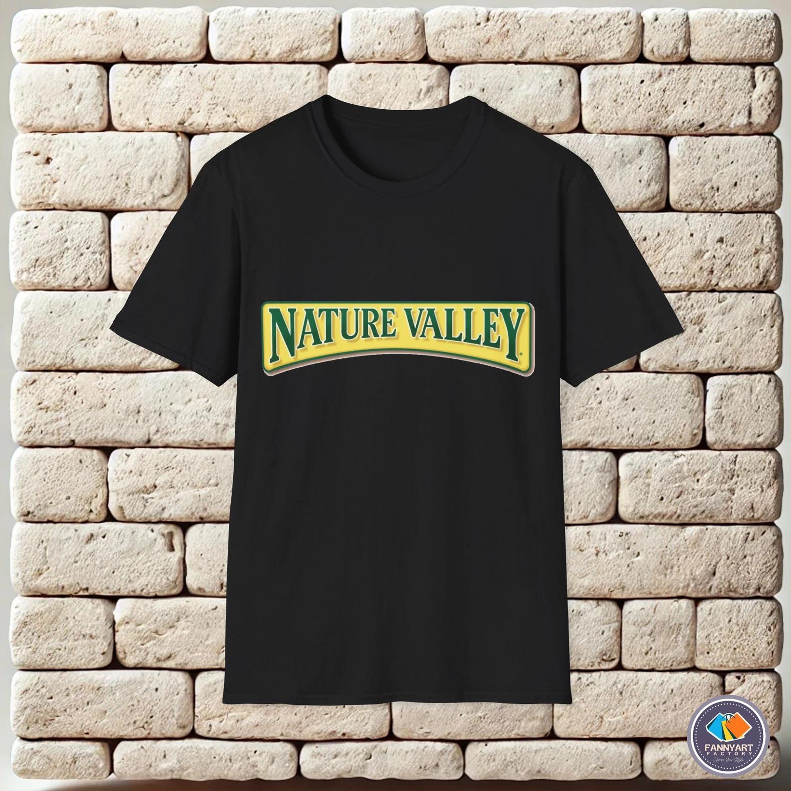 Nature Valley 2026 Summer Unisexs New Pure Cotton TShirt  Comfortable HighQuality RetroY2K Snack Lovers Choice M