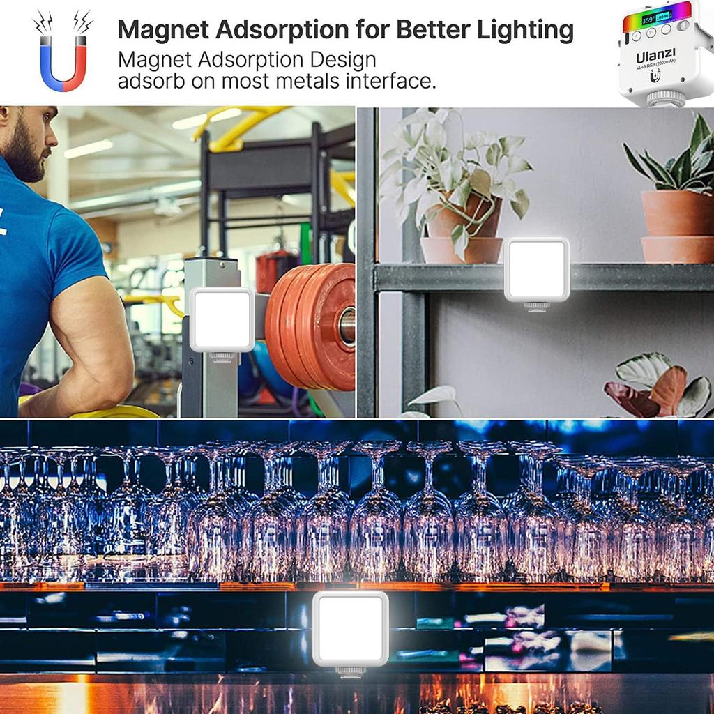 Ulanzi 2586A VL49 RGB Light Direct from Japan