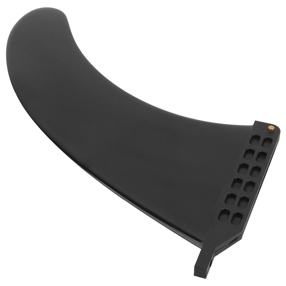 Classical 9 Inch Single Fin for Longboard Paddle Board Multifunction Surfboard AccessoryBlack 9