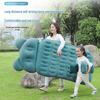 Inflatable Car Mattress for SUV and Sedan - Folding Travel Bed for Sleep and Self-Driving Tours
