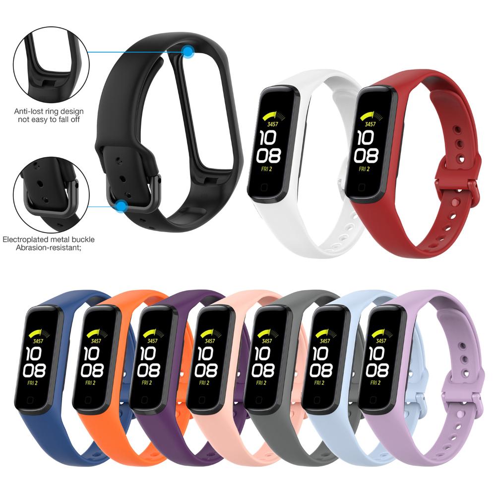 

Soft Sport Watchband Metal Buckle Silicone Replacement Band Strap
