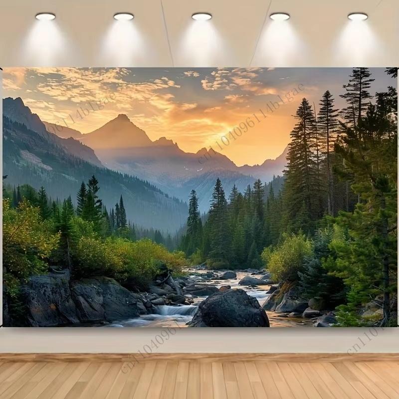 Sunset Tapestry Nature Landscape Home Decoration Aesthetic Dorm Decor Art Decorative Wall Tapestries