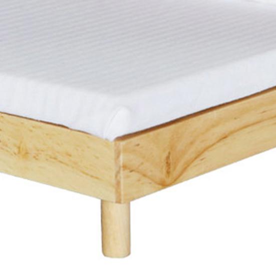 Delicate Clean No Burr Wood Doll House Pat dublu pentru Decorare Pat dublu in miniatura